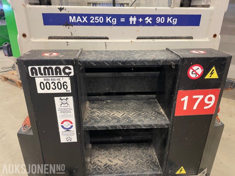 Almac 850HE 7,9m - bensin og el - Pracovní plošina: obrázek 5 Almac 850HE 7,9m - bensin og el - Pracovní plošina: obrázek 5