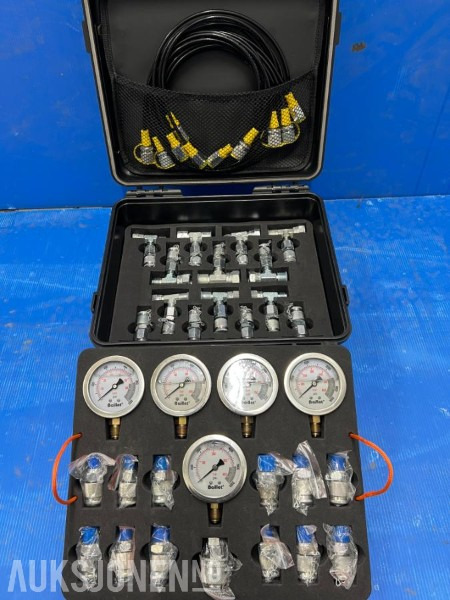 Hydraulikk TestKoffert - Stavební zařízení: obrázek 1 Hydraulikk TestKoffert - Stavební zařízení: obrázek 1