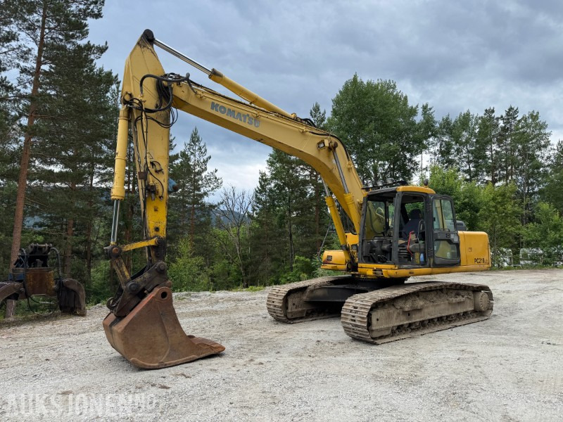 Komatsu PC210LC-6K Gravemaskin - Beltegraver - Rýpadlo: obrázek 1 Komatsu PC210LC-6K Gravemaskin - Beltegraver - Rýpadlo: obrázek 1
