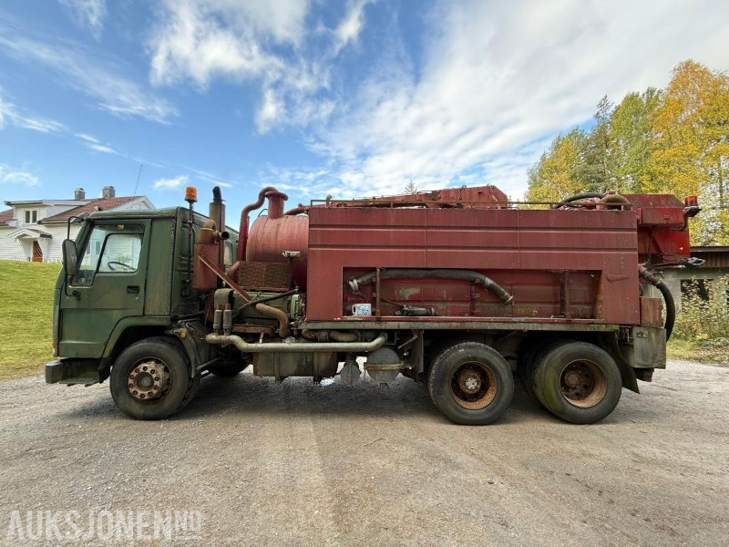 1986 Volvo FL10 Intercooler 6x2 med Müller Umwelttechnik slamsuger/spylepåbygg - Komunální/ Speciální technika: obrázek 2 1986 Volvo FL10 Intercooler 6x2 med Müller Umwelttechnik slamsuger/spylepåbygg - Komunální/ Speciální technika: obrázek 2