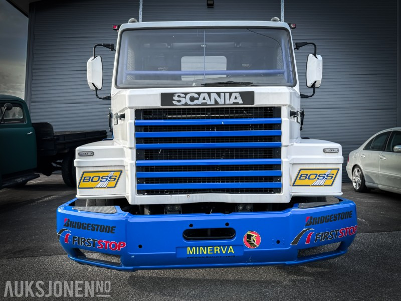 1989 Scania T 143M Racing Truck Snutebil - V8 motor - 950 hk - Spesialbygget av Scania i 1989 - Komunální/ Speciální technika: obrázek 2 1989 Scania T 143M Racing Truck Snutebil - V8 motor - 950 hk - Spesialbygget av Scania i 1989 - Komunální/ Speciální technika: obrázek 2