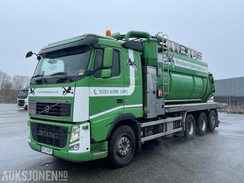 2010 VOLVO FH500 8X4 INTERCONSULT SS2343 BST3-17CR ADR SLAMSUGER MED HØYTRYKKSPYLER - 203576 KM. - Komunální/ Speciální technika: obrázek 1 2010 VOLVO FH500 8X4 INTERCONSULT SS2343 BST3-17CR ADR SLAMSUGER MED HØYTRYKKSPYLER - 203576 KM. - Komunální/ Speciální technika: obrázek 1