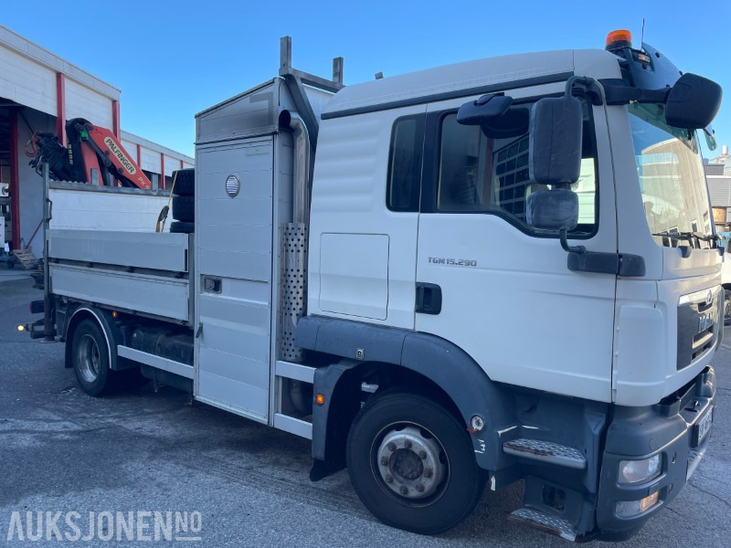 2013 MAN TGM 15.290 E- verkspåbygg med bakmontert kran og vinsj EU godkjent til 28.02.2026 110.980km - Komunální/ Speciální technika: obrázek 3 2013 MAN TGM 15.290 E- verkspåbygg med bakmontert kran og vinsj EU godkjent til 28.02.2026 110.980km - Komunální/ Speciální technika: obrázek 3