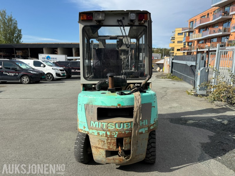 1993 Mitsubishi FD25 Gaffeltruck – 2,5 tonn - Manipulační technika: obrázek 4 1993 Mitsubishi FD25 Gaffeltruck – 2,5 tonn - Manipulační technika: obrázek 4