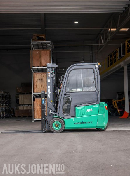 2024 Lonking 1,8 tonn El truck demomaskin! - 4,5m full friløftmast og spreder med sideskift. - Manipulační technika: obrázek 5 2024 Lonking 1,8 tonn El truck demomaskin! - 4,5m full friløftmast og spreder med sideskift. - Manipulační technika: obrázek 5