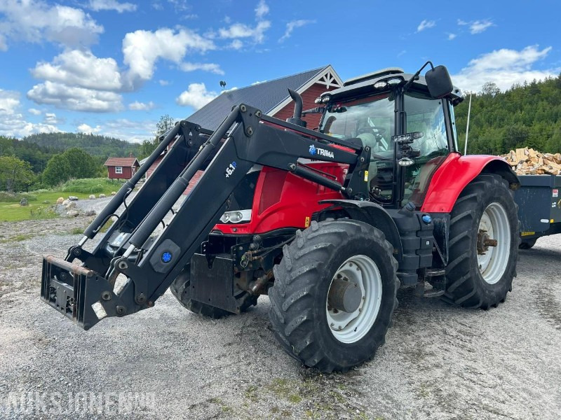 Massey Ferguson 7624 Dyna VT 50 km/t Frontlaster Brøyteplate - Traktor: obrázek 2 Massey Ferguson 7624 Dyna VT 50 km/t Frontlaster Brøyteplate - Traktor: obrázek 2