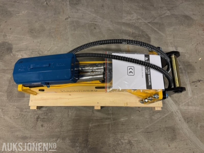 NY HENIMA PIGGHAMMER TIL 2,5-4,5 TONNS GRAVEMASKIN S40 - Hydraulické kladivo pro Stavební technika: obrázek 4 NY HENIMA PIGGHAMMER TIL 2,5-4,5 TONNS GRAVEMASKIN S40 - Hydraulické kladivo pro Stavební technika: obrázek 4