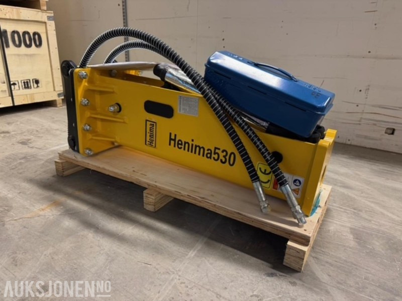 NY HENIMA PIGGHAMMER TIL 2,5-4,5 TONNS GRAVEMASKIN S40 - Hydraulické kladivo pro Stavební technika: obrázek 2 NY HENIMA PIGGHAMMER TIL 2,5-4,5 TONNS GRAVEMASKIN S40 - Hydraulické kladivo pro Stavební technika: obrázek 2