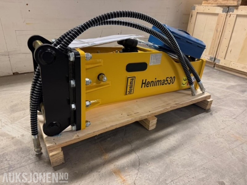 NY HENIMA PIGGHAMMER TIL 2,5-4,5 TONNS GRAVEMASKIN S40 - Hydraulické kladivo pro Stavební technika: obrázek 3 NY HENIMA PIGGHAMMER TIL 2,5-4,5 TONNS GRAVEMASKIN S40 - Hydraulické kladivo pro Stavební technika: obrázek 3