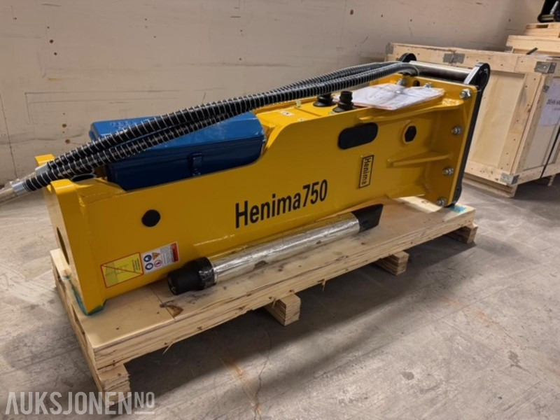 NY HENIMA PIGGHAMMER TIL 6-9 TONNS GRAVEMASKIN S50 M/GARANTI - Hydraulické kladivo pro Stavební technika: obrázek 3 NY HENIMA PIGGHAMMER TIL 6-9 TONNS GRAVEMASKIN S50 M/GARANTI - Hydraulické kladivo pro Stavební technika: obrázek 3