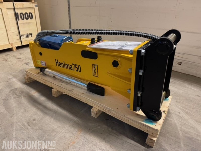 NY HENIMA PIGGHAMMER TIL 6-9 TONNS GRAVEMASKIN S50 M/GARANTI - Hydraulické kladivo pro Stavební technika: obrázek 2 NY HENIMA PIGGHAMMER TIL 6-9 TONNS GRAVEMASKIN S50 M/GARANTI - Hydraulické kladivo pro Stavební technika: obrázek 2