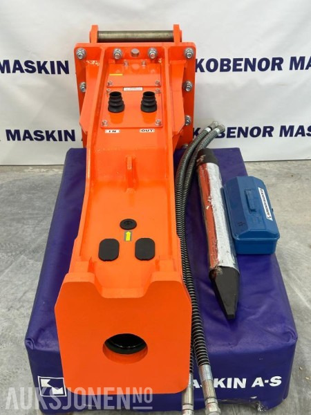 NY KM 1000 PIGGHAMMER s60-FESTE CE merket GARANTI - Hydraulické kladivo: obrázek 3 NY KM 1000 PIGGHAMMER s60-FESTE CE merket GARANTI - Hydraulické kladivo: obrázek 3
