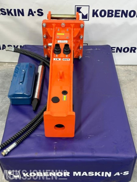 NY KM 530 PIGGHAMMER s40-FESTE CE merket FABRIKKGARANTI - Hydraulické kladivo: obrázek 2 NY KM 530 PIGGHAMMER s40-FESTE CE merket FABRIKKGARANTI - Hydraulické kladivo: obrázek 2