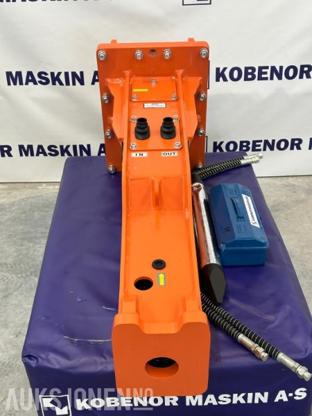 NY KM 750 Pigghammer s40/s50 CE merket FABRIKKGARANTI - Hydraulické kladivo: obrázek 2 NY KM 750 Pigghammer s40/s50 CE merket FABRIKKGARANTI - Hydraulické kladivo: obrázek 2