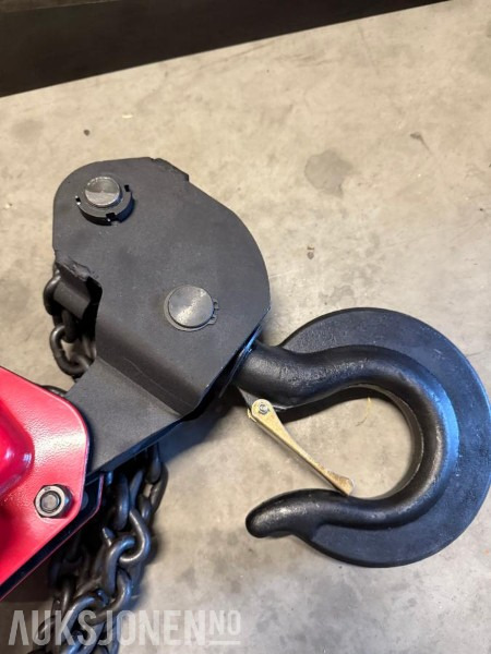NY kjettingtalje 9000kg - god kvalitet! - Stavební zařízení: obrázek 3 NY kjettingtalje 9000kg - god kvalitet! - Stavební zařízení: obrázek 3
