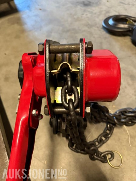 NY kjettingtalje 9000kg - god kvalitet! - Stavební zařízení: obrázek 4 NY kjettingtalje 9000kg - god kvalitet! - Stavební zařízení: obrázek 4