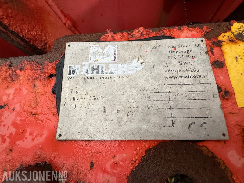 2014 Mahlers SP 14/45B TK sideplog til lastebil - Nákladní auto: obrázek 5 2014 Mahlers SP 14/45B TK sideplog til lastebil - Nákladní auto: obrázek 5