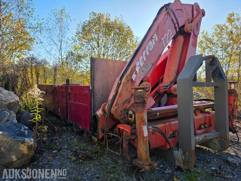 Ferrari 722 A4 kran/lastebilkran–påbygg på maskinflak med krokfeste - Nákladní auto: obrázek 3 Ferrari 722 A4 kran/lastebilkran–påbygg på maskinflak med krokfeste - Nákladní auto: obrázek 3