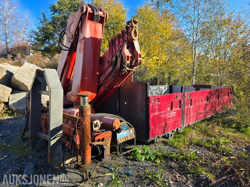 Ferrari 722 A4 kran/lastebilkran–påbygg på maskinflak med krokfeste - Nákladní auto: obrázek 1 Ferrari 722 A4 kran/lastebilkran–påbygg på maskinflak med krokfeste - Nákladní auto: obrázek 1