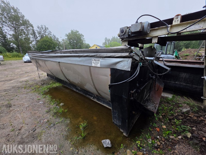 GMM Asfaltbalje med hydraulisk giljotin, manuell kapell og krok - Nákladní auto: obrázek 3 GMM Asfaltbalje med hydraulisk giljotin, manuell kapell og krok - Nákladní auto: obrázek 3