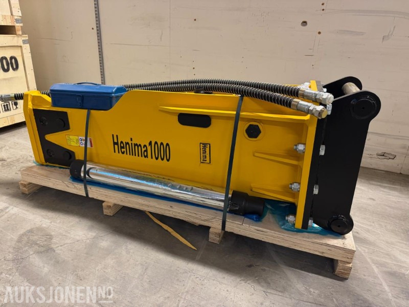Ny Henima pigghammer til 10-15 tonns gravemaskin S60 m/garanti - Hydraulické kladivo: obrázek 1 Ny Henima pigghammer til 10-15 tonns gravemaskin S60 m/garanti - Hydraulické kladivo: obrázek 1