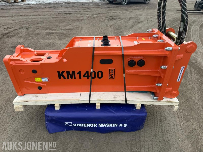 Ny KM 1400 Pigghammer med s70 HK feste - Hydraulické kladivo: obrázek 3 Ny KM 1400 Pigghammer med s70 HK feste - Hydraulické kladivo: obrázek 3
