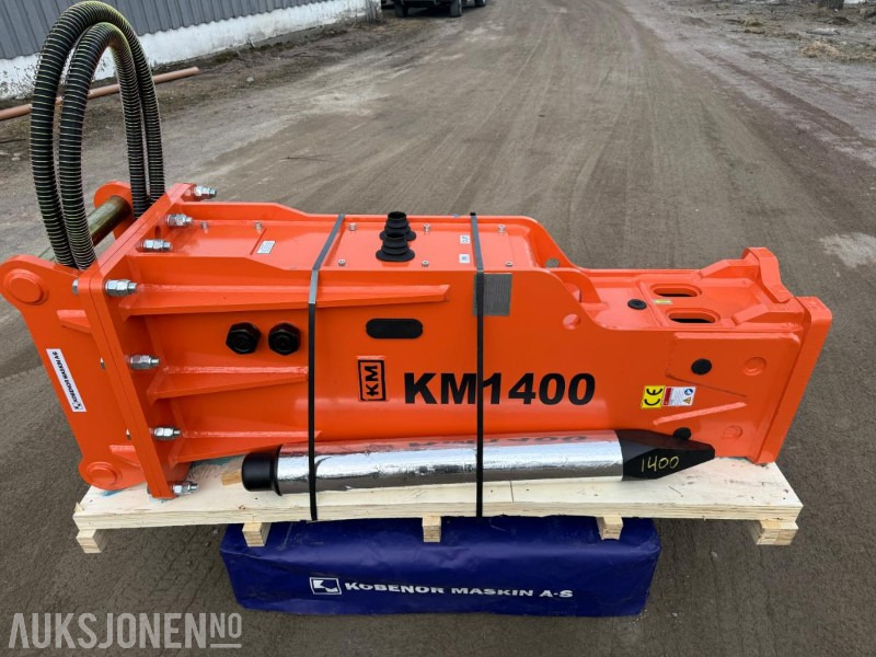 Ny KM 1400 Pigghammer med s70 HK feste - Hydraulické kladivo: obrázek 1 Ny KM 1400 Pigghammer med s70 HK feste - Hydraulické kladivo: obrázek 1