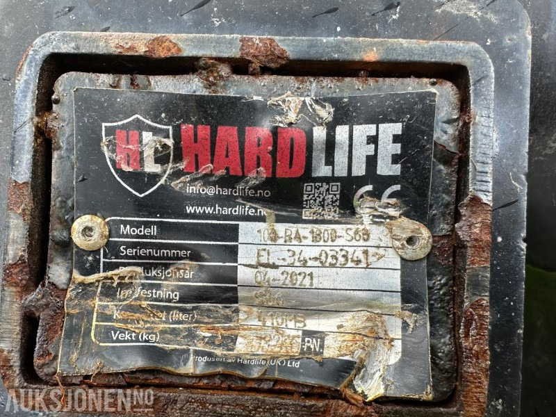 2021 HARDLIFE 10-BA-1800-S60 - SORTERINGS SKUFFE - Příslušenství pro Stavební technika: obrázek 2 2021 HARDLIFE 10-BA-1800-S60 - SORTERINGS SKUFFE - Příslušenství pro Stavební technika: obrázek 2