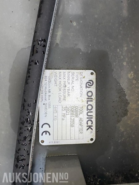 2021 OilQuick OQ80 - Příslušenství pro Stavební technika: obrázek 3 2021 OilQuick OQ80 - Příslušenství pro Stavební technika: obrázek 3