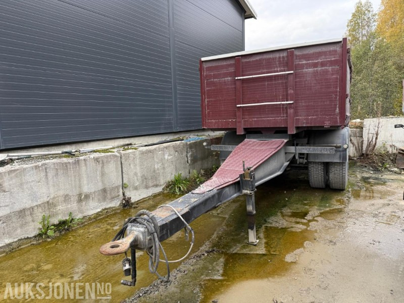 1996 Maur Bilpåbygg 2 akslet tipphenger - Přívěs: obrázek 1 1996 Maur Bilpåbygg 2 akslet tipphenger - Přívěs: obrázek 1