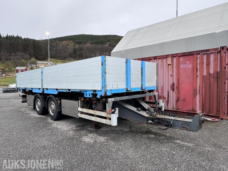 2002 Goebel & Sohn Containerchassi / Boggi kjerre med Køgel 745 Vekselflak med aluminiumskarmer - Přívěs: obrázek 3 2002 Goebel & Sohn Containerchassi / Boggi kjerre med Køgel 745 Vekselflak med aluminiumskarmer - Přívěs: obrázek 3