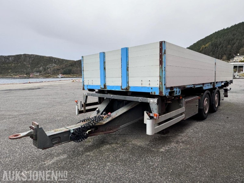 2002 Goebel & Sohn Containerchassi / Boggi kjerre med Køgel 745 Vekselflak med aluminiumskarmer - Přívěs: obrázek 1 2002 Goebel & Sohn Containerchassi / Boggi kjerre med Køgel 745 Vekselflak med aluminiumskarmer - Přívěs: obrázek 1