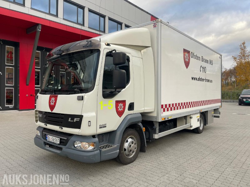 Sjeldent eksemplar, 2007 DAF LF 45.180 Skapbil med kun 46174 kilometer ! - Skříňový nákladní auto: obrázek 1 Sjeldent eksemplar, 2007 DAF LF 45.180 Skapbil med kun 46174 kilometer ! - Skříňový nákladní auto: obrázek 1