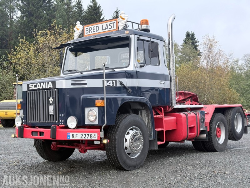 1979 Scania LS141 6x2 trekkvogn - VETERAN / SAMLEROBJEKT! - Tahač: obrázek 1 1979 Scania LS141 6x2 trekkvogn - VETERAN / SAMLEROBJEKT! - Tahač: obrázek 1