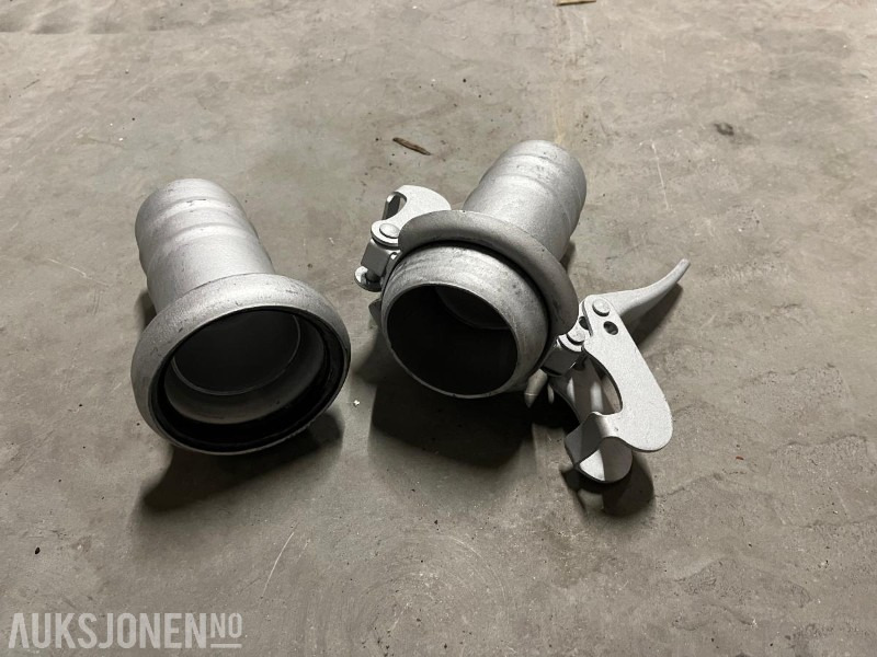 10 sett med nye Bauer kobling 3" - Zemědělská technika: obrázek 1 10 sett med nye Bauer kobling 3" - Zemědělská technika: obrázek 1