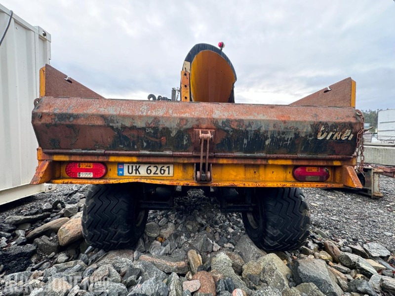 2014 Orkel Dumperhenger / traktorhenger DX130 - Maks nyttelast 13.290 kg - Zemědělská technika: obrázek 5 2014 Orkel Dumperhenger / traktorhenger DX130 - Maks nyttelast 13.290 kg - Zemědělská technika: obrázek 5