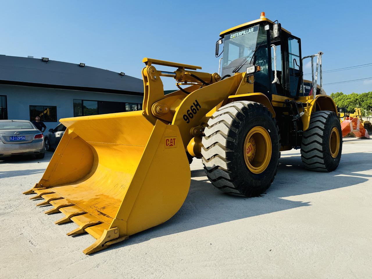 Kolový nakladač Caterpillar 966 Wheel Loader CAT 966H 966G 966F 6 Ton Used Loaders in Good Quality: obrázek 7