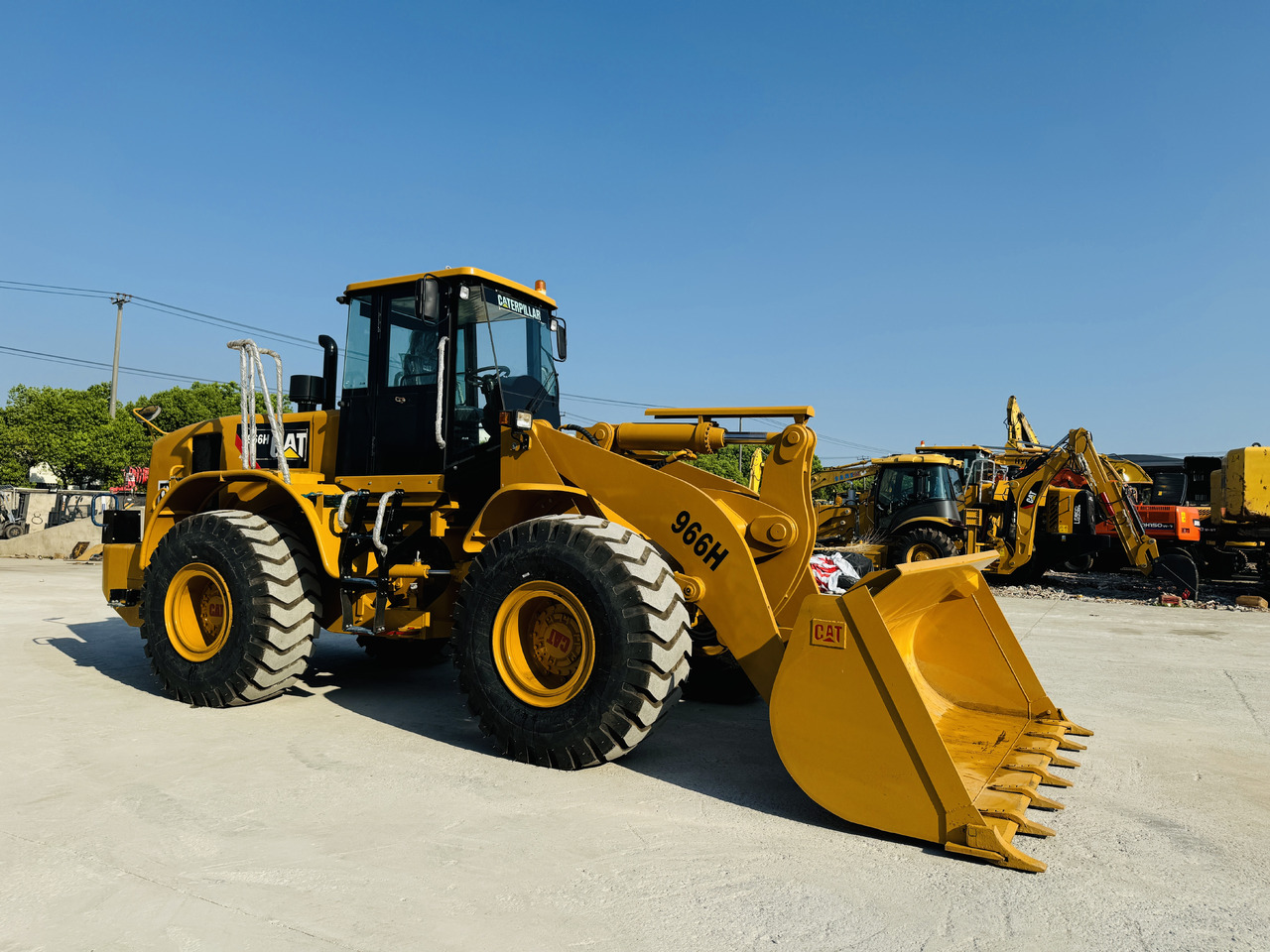 Kolový nakladač Caterpillar 966 Wheel Loader CAT 966H 966G 966F 6 Ton Used Loaders in Good Quality: obrázek 8