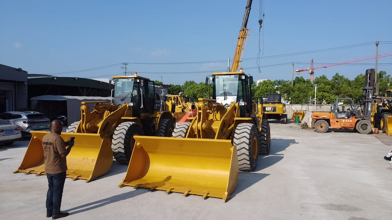 Kolový nakladač Caterpillar 966 Wheel Loader CAT 966H 966G 966F 6 Ton Used Loaders in Good Quality: obrázek 10