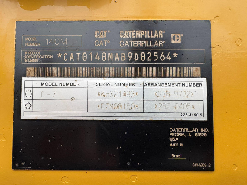 Caterpillar 140M **Matriculada en Espana** - Grejdr: obrázek 3 Caterpillar 140M **Matriculada en Espana** - Grejdr: obrázek 3