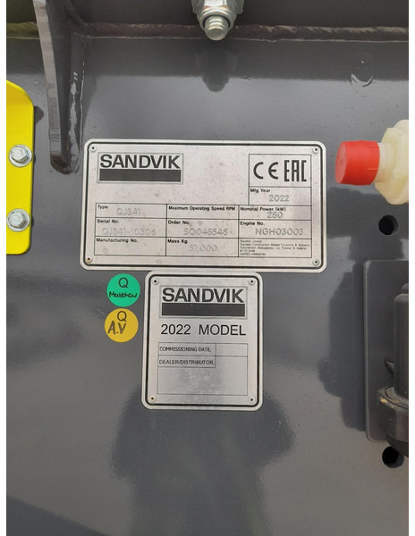 Sandvik QJ341 - Drticí zařízení: obrázek 5 Sandvik QJ341 - Drticí zařízení: obrázek 5