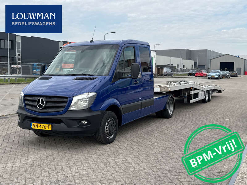 Mercedes-Benz Sprinter 519cdi 3.0 Bluetec BE Combi Tijhof DC V6 Dubbele Cabine Tijhof trailer Airco Cruise Control - Tahač: obrázek 1 Mercedes-Benz Sprinter 519cdi 3.0 Bluetec BE Combi Tijhof DC V6 Dubbele Cabine Tijhof trailer Airco Cruise Control - Tahač: obrázek 1