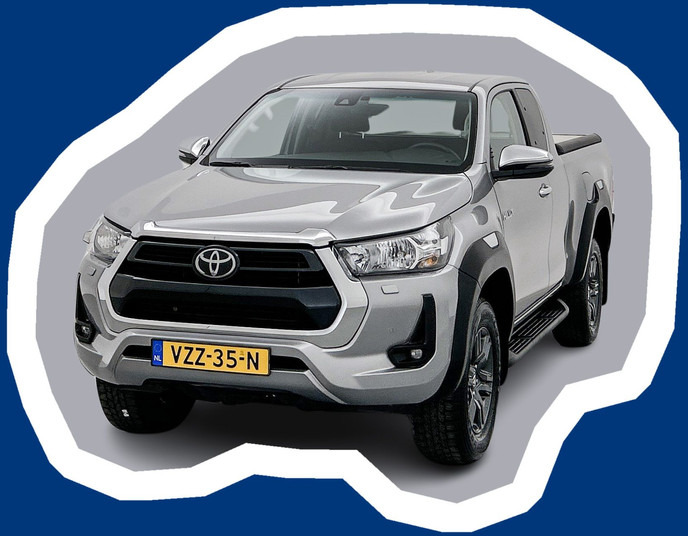 Toyota Hilux 2.4 D-4D Xtra Cab Professional Toneau cover 4x4 3.5t trekhaak Navigatie Stoelverwarming - Pick-up: obrázek 1 Toyota Hilux 2.4 D-4D Xtra Cab Professional Toneau cover 4x4 3.5t trekhaak Navigatie Stoelverwarming - Pick-up: obrázek 1