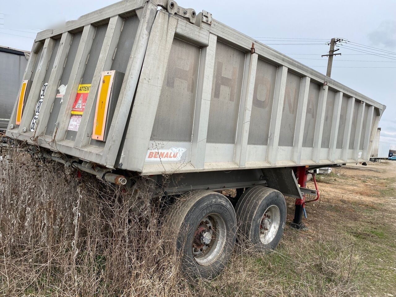 Benalu Full Aluminiu* 2008* AGREGATE - Sklápěcí návěs: obrázek 5 Benalu Full Aluminiu* 2008* AGREGATE - Sklápěcí návěs: obrázek 5