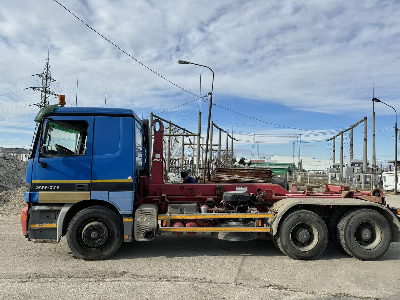 Mercedes-Benz Actros 2640 Abroll Chassy Changer - Sklápěč: obrázek 3 Mercedes-Benz Actros 2640 Abroll Chassy Changer - Sklápěč: obrázek 3