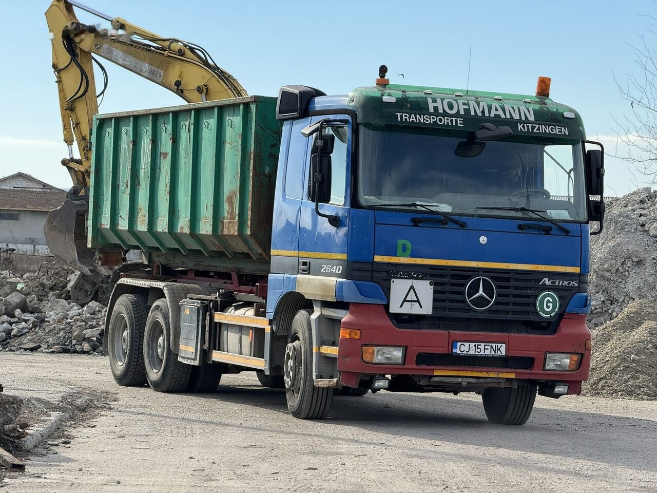 Mercedes-Benz Actros 2640 Abroll Chassy Changer - Sklápěč: obrázek 4 Mercedes-Benz Actros 2640 Abroll Chassy Changer - Sklápěč: obrázek 4