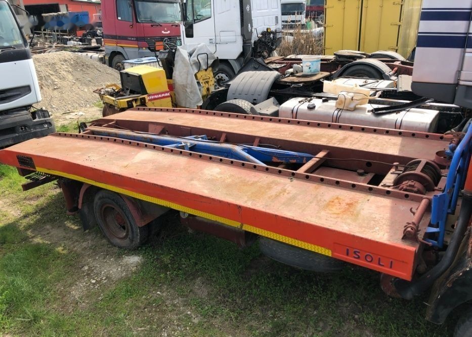 Odtahovka Platforma transport masini cu troliu , rampe extensibile carlig: obrázek 8