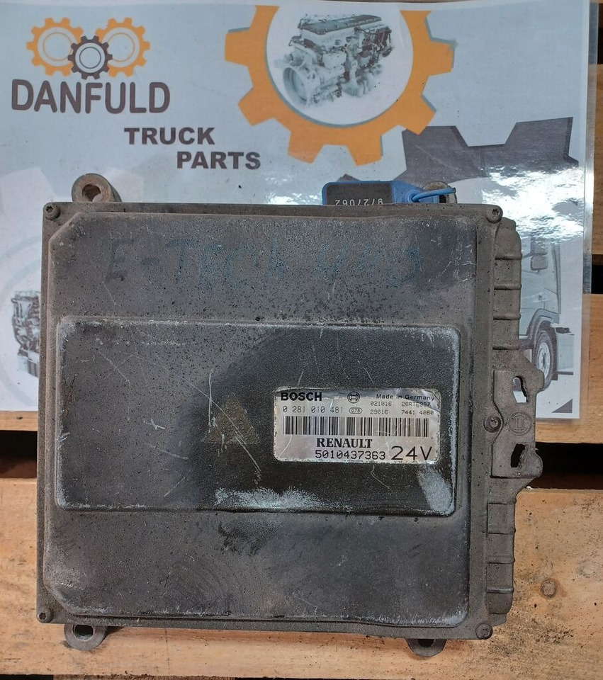 Bosch 0281010481 5010437363   Renault Magnum E-TECH 440 24V - Řídicí blok pro Nákladní auto: obrázek 1 Bosch 0281010481 5010437363   Renault Magnum E-TECH 440 24V - Řídicí blok pro Nákladní auto: obrázek 1