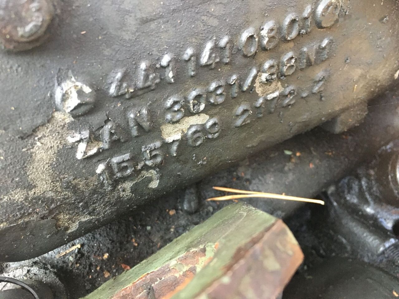 Mercedes-Benz OM441 4411410801 - Motor pro Autobus: obrázek 1 Mercedes-Benz OM441 4411410801 - Motor pro Autobus: obrázek 1