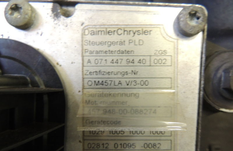 Mercedes-Benz OM457LA E5 for Mercedes-Benz AXOR truck for parts - Motor pro Nákladní auto: obrázek 4 Mercedes-Benz OM457LA E5 for Mercedes-Benz AXOR truck for parts - Motor pro Nákladní auto: obrázek 4